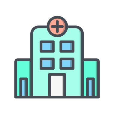 Sağlık hizmeti simgesi vektör illüstrasyonu