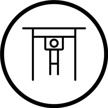 minimalist vektör illüstrasyonu, uygulama simgesi