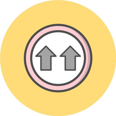 minimalist vektör illüstrasyonu, uygulama simgesi