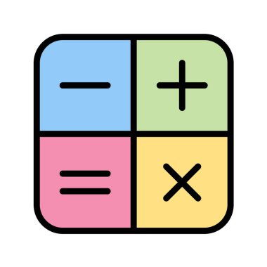 Modern eğitim ikonunun vektör illüstrasyonu