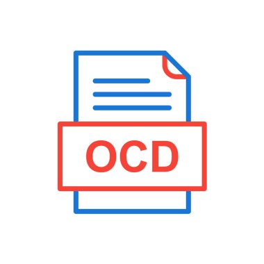 dosya biçimi simgesi, vektör illüstrasyonu