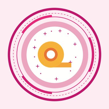 Teyp Simgesi Moda Biçiminde İzole Arkaplan