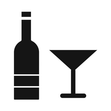  Gıda ve içecek Web ikonu vektör illüstrasyonu