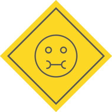 Hasta Emoji Simgesi Moda Tarzı İzole Arkaplan