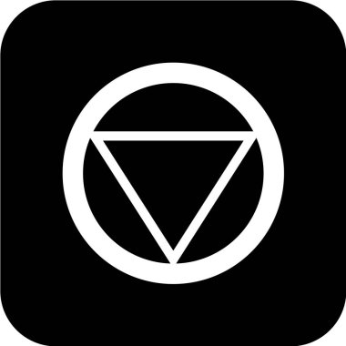 Yol simgesi, vektör illüstrasyonu