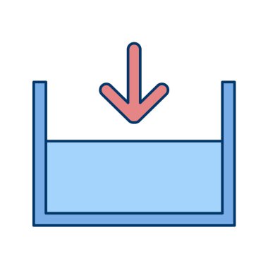 minimalist vektör illüstrasyonu, uygulama simgesi