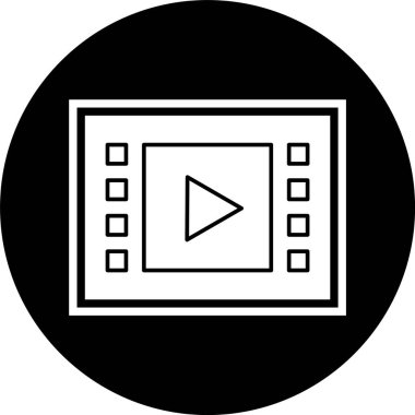 Müzik Oynatıcı Simgesi Moda Biçiminde İzole Arkaplan