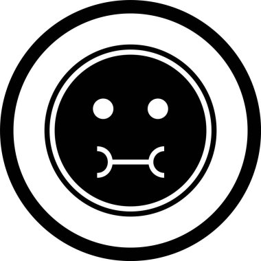 Hasta Emoji Simgesi Moda Tarzı İzole Arkaplan