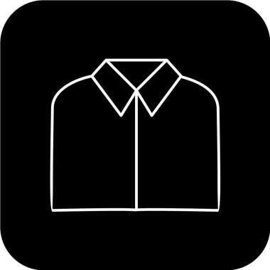 iş gömleği ikon vektör illüstrasyonu