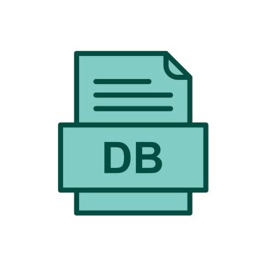 dosya biçimi simgesi, vektör illüstrasyonu