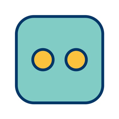 şirin yüz simgesi vektör illüstrasyonu