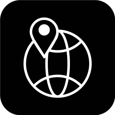 Modern b 'nin vektör illüstrasyonu simge haritasından yoksun