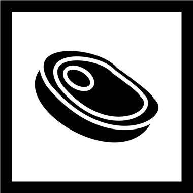  Gıda ve içecek Web ikonu vektör illüstrasyonu