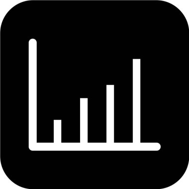 grafik çizelgesi vektör simgesi