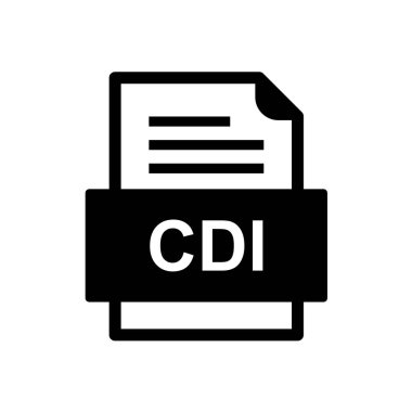 dosya biçimi simgesi, vektör illüstrasyonu