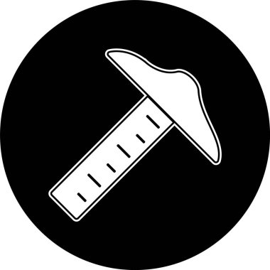 Moda Biçimli Taslak Simgesi İzole Arkaplan      