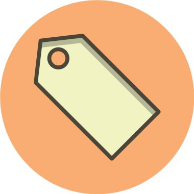 fiyat etiketi vektör simgesi