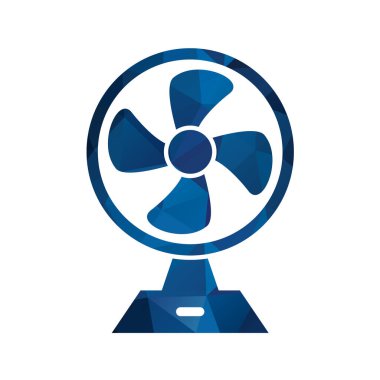 Vektör illüstrasyonu, basit simge fan