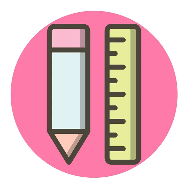 Schule Bildung Vektorillustration — Stockvektor