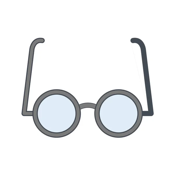 Icono Gafas Ilustración Vectorial — Vector de stock