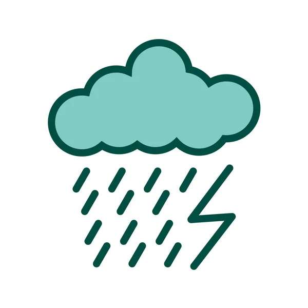 Weather Icon Vector Illustration — Stock Vector