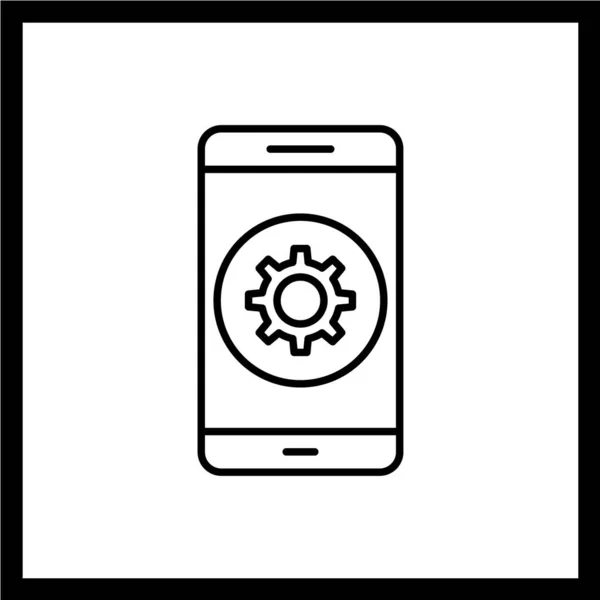 Handy Ikone Vektorillustration — Stockvektor