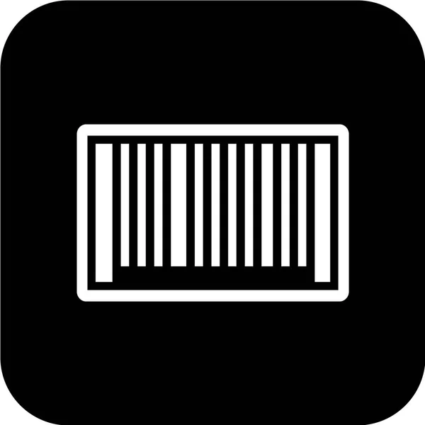 Barcode Symbol Vektor Illustration — Stockvektor