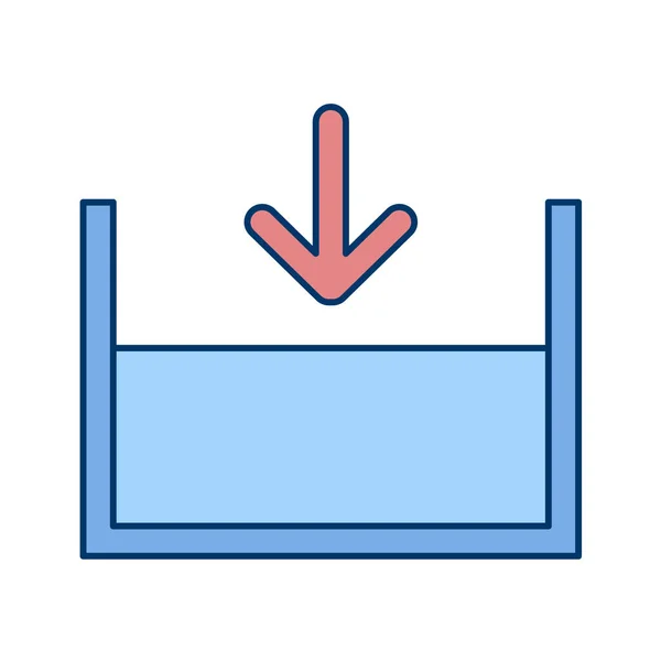 Minimalistische Vektorillustration App Symbol — Stockvektor