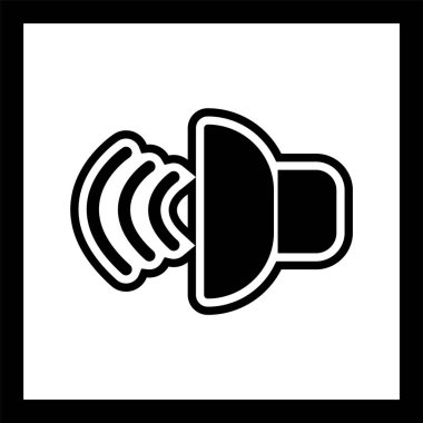 Ses Simgesi Moda Biçimli Ayrı Arkaplan