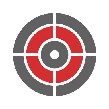 hedef simge vektör illüstrasyonu