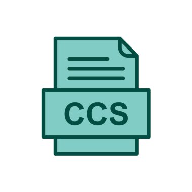 dosya biçimi simgesi, vektör illüstrasyonu