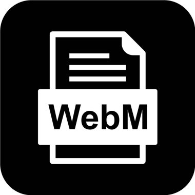 dosya biçimi simgesi, vektör illüstrasyonu