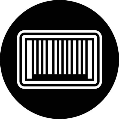  Moda Biçiminde Barkod Simgesi İzole Arkaplan