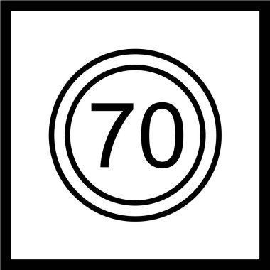 Modern telefon simgesinin vektör illüstrasyonu 