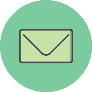 posta zarfı vektör simgesi