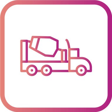 kamyon simgesi çizimi