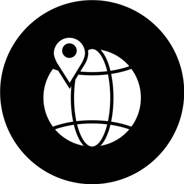 Modern b 'nin vektör illüstrasyonu simge haritasından yoksun