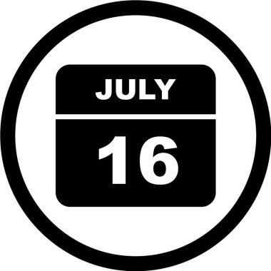 Takvim simgesi tasarımı, vektör illüstrasyonu