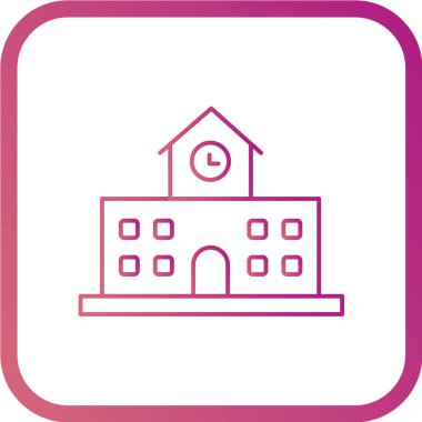 Modern eğitim ikonunun vektör illüstrasyonu