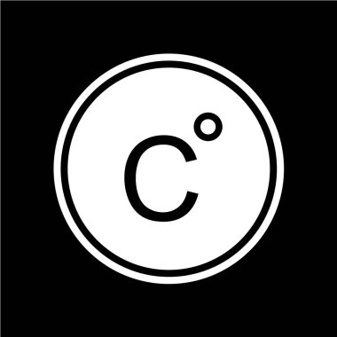 Yin Yang sembolü, vektör illüstrasyonu