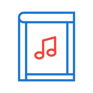 Moda tarzı izole edilmiş arkaplanda kitap simgesi