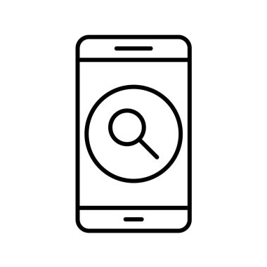 Mobil Uygulamalar konsept vektör çizimi beyaz arkaplan üzerinde 