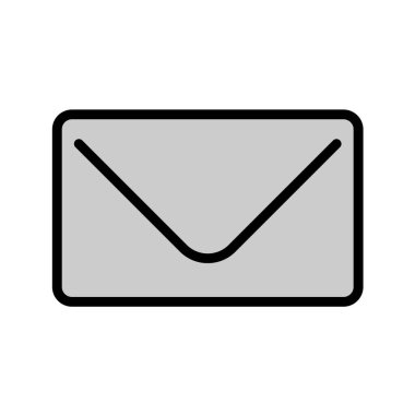 zarf e- posta simgesi vektör illüstrasyon grafik tasarımı