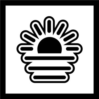 Seo simgesinin vektör illüstrasyonu