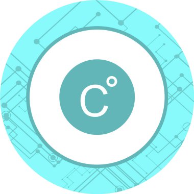 Yin yang sembolünün vektör çizimi