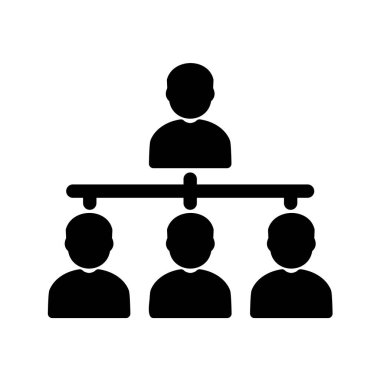 İş vektörü illüstrasyonu beyaz arkaplanda izole edildi 