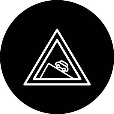 Yol işareti, vektör illüstrasyonu