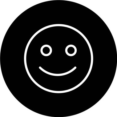 Mutlu gülen yüz ifadesi