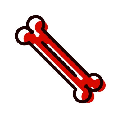 tıbbi düz simge, vektör iilüstrasyonu