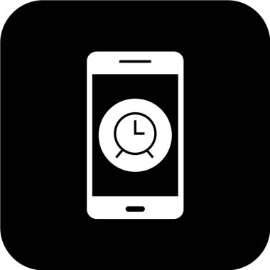 minimalist vektör illüstrasyonu, uygulama simgesi